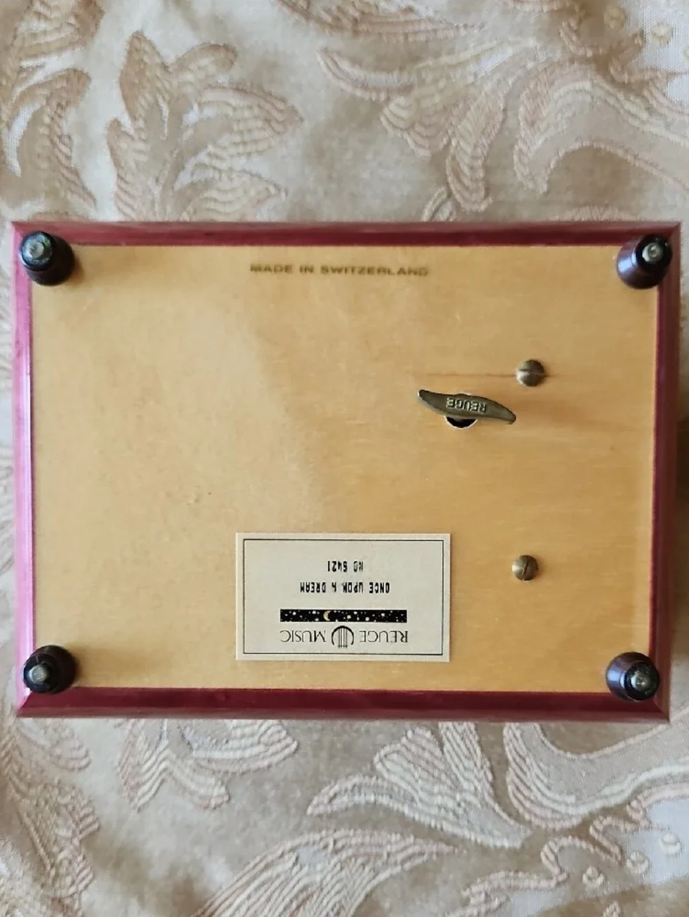 Vintage Reuge Swiss Music Box – 